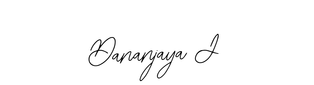 Also we have Dananjaya J name is the best signature style. Create professional handwritten signature collection using Bearetta-2O07w autograph style. Dananjaya J signature style 12 images and pictures png