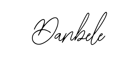 Upgrade your professional image with Danbele signature created with Bearetta-2O07w font. Fast, free, and watermark-free download. Danbele signature style 12 images and pictures png