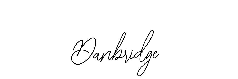 Bearetta-2O07w is a professional signature style that is perfect for those who want to add a touch of class to their signature. It is also a great choice for those who want to make their signature more unique. Get Danbridge name to fancy signature for free. Danbridge signature style 12 images and pictures png