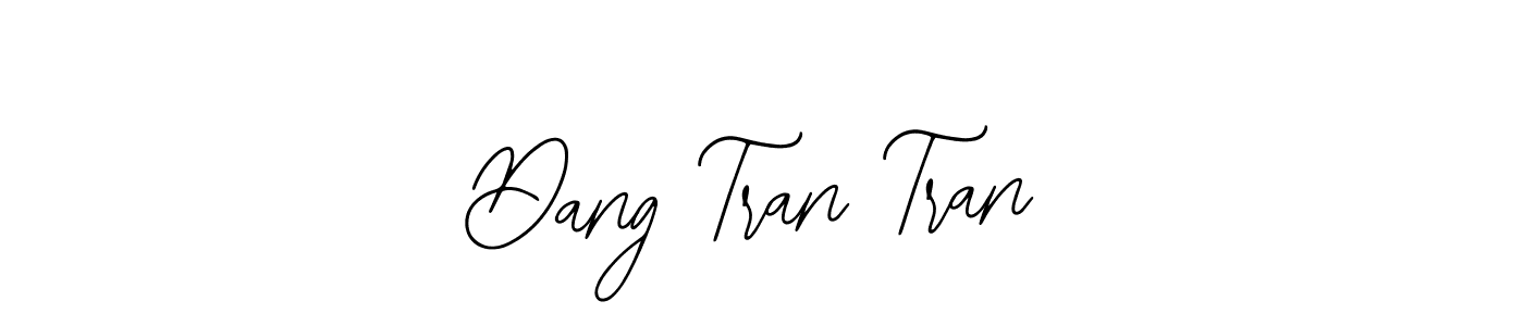 Dang Tran Tran stylish signature style. Best Handwritten Sign (Bearetta-2O07w) for my name. Handwritten Signature Collection Ideas for my name Dang Tran Tran. Dang Tran Tran signature style 12 images and pictures png