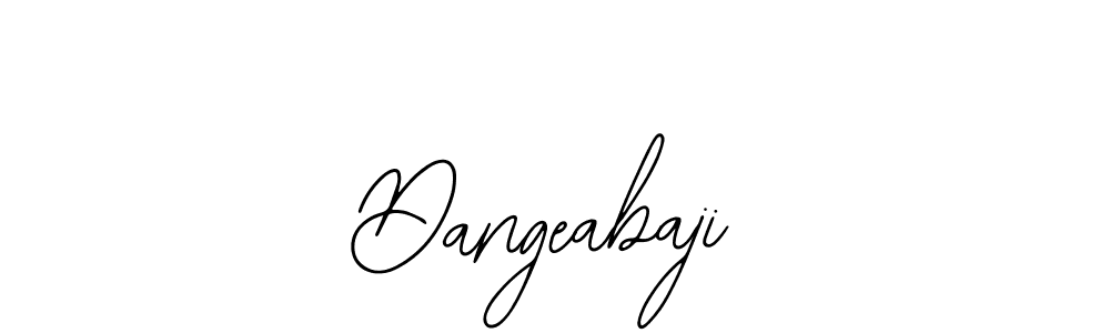 Design your own signature with our free online signature maker. With this signature software, you can create a handwritten (Bearetta-2O07w) signature for name Dangeabaji. Dangeabaji signature style 12 images and pictures png