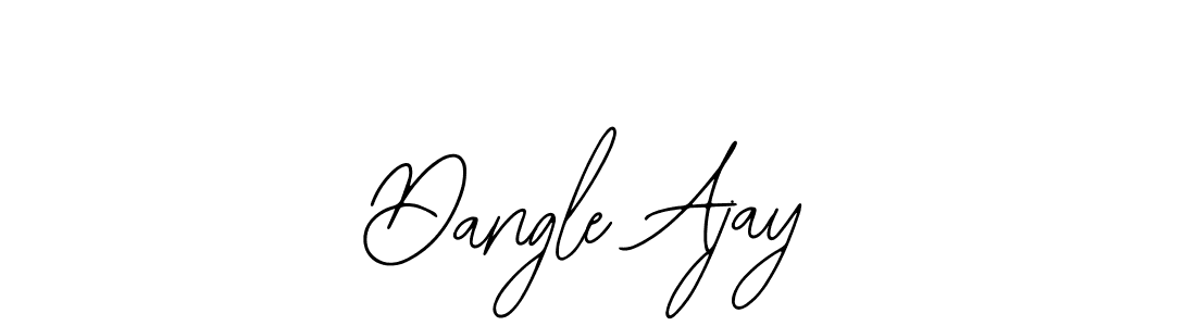Similarly Bearetta-2O07w is the best handwritten signature design. Signature creator online .You can use it as an online autograph creator for name Dangle Ajay. Dangle Ajay signature style 12 images and pictures png