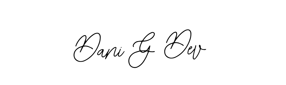 Also we have Dani G Dev name is the best signature style. Create professional handwritten signature collection using Bearetta-2O07w autograph style. Dani G Dev signature style 12 images and pictures png