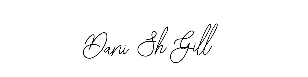 if you are searching for the best signature style for your name Dani Sh Gill. so please give up your signature search. here we have designed multiple signature styles  using Bearetta-2O07w. Dani Sh Gill signature style 12 images and pictures png