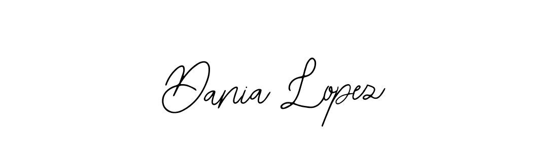 Dania Lopez stylish signature style. Best Handwritten Sign (Bearetta-2O07w) for my name. Handwritten Signature Collection Ideas for my name Dania Lopez. Dania Lopez signature style 12 images and pictures png