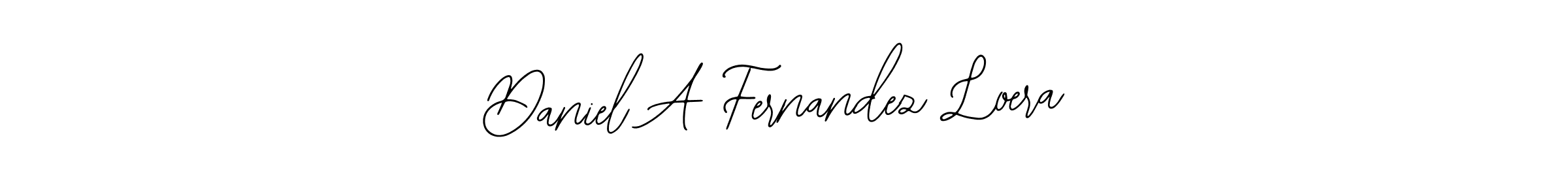 How to make Daniel A Fernandez Loera signature? Bearetta-2O07w is a professional autograph style. Create handwritten signature for Daniel A Fernandez Loera name. Daniel A Fernandez Loera signature style 12 images and pictures png