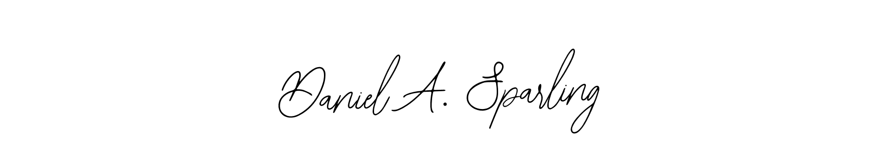 Use a signature maker to create a handwritten signature online. With this signature software, you can design (Bearetta-2O07w) your own signature for name Daniel A. Sparling. Daniel A. Sparling signature style 12 images and pictures png