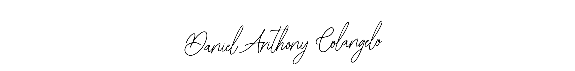 How to make Daniel Anthony Colangelo name signature. Use Bearetta-2O07w style for creating short signs online. This is the latest handwritten sign. Daniel Anthony Colangelo signature style 12 images and pictures png