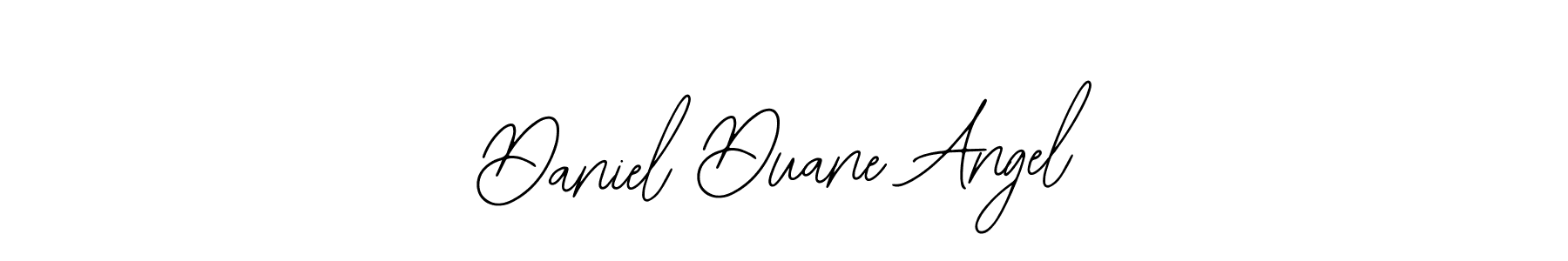 How to make Daniel Duane Angel name signature. Use Bearetta-2O07w style for creating short signs online. This is the latest handwritten sign. Daniel Duane Angel signature style 12 images and pictures png