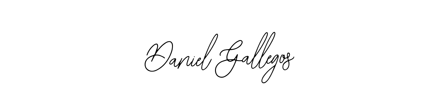 How to make Daniel Gallegos signature? Bearetta-2O07w is a professional autograph style. Create handwritten signature for Daniel Gallegos name. Daniel Gallegos signature style 12 images and pictures png