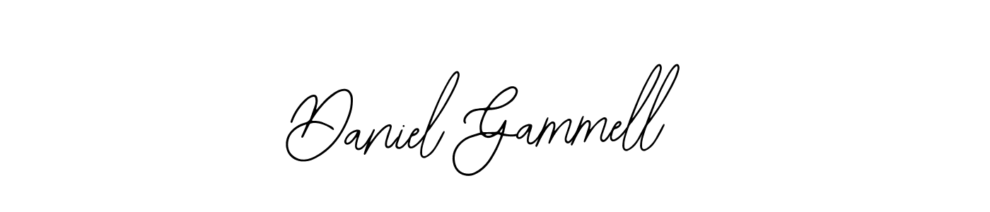 How to make Daniel Gammell signature? Bearetta-2O07w is a professional autograph style. Create handwritten signature for Daniel Gammell name. Daniel Gammell signature style 12 images and pictures png