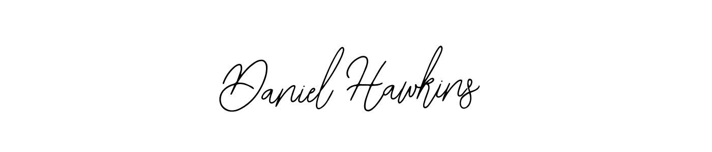 How to make Daniel Hawkins name signature. Use Bearetta-2O07w style for creating short signs online. This is the latest handwritten sign. Daniel Hawkins signature style 12 images and pictures png