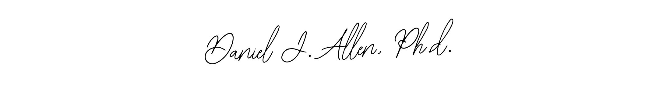 Create a beautiful signature design for name Daniel J. Allen, Ph.d.. With this signature (Bearetta-2O07w) fonts, you can make a handwritten signature for free. Daniel J. Allen, Ph.d. signature style 12 images and pictures png