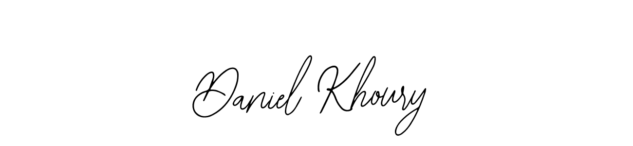 How to make Daniel Khoury signature? Bearetta-2O07w is a professional autograph style. Create handwritten signature for Daniel Khoury name. Daniel Khoury signature style 12 images and pictures png