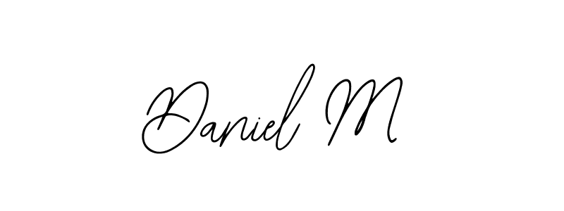 Similarly Bearetta-2O07w is the best handwritten signature design. Signature creator online .You can use it as an online autograph creator for name Daniel M. Daniel M signature style 12 images and pictures png