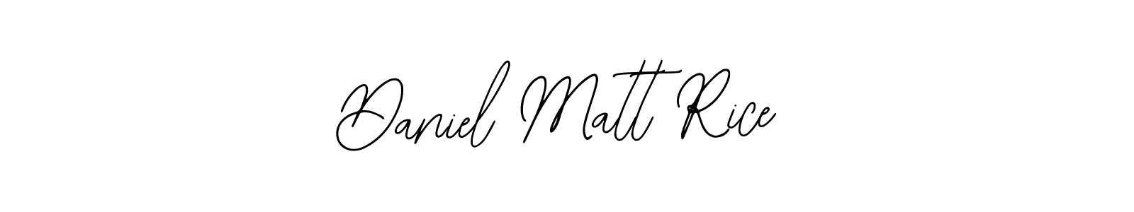 Daniel Matt Rice stylish signature style. Best Handwritten Sign (Bearetta-2O07w) for my name. Handwritten Signature Collection Ideas for my name Daniel Matt Rice. Daniel Matt Rice signature style 12 images and pictures png