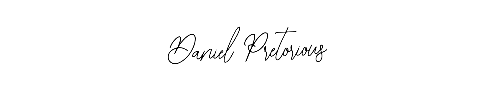 How to make Daniel Pretorious name signature. Use Bearetta-2O07w style for creating short signs online. This is the latest handwritten sign. Daniel Pretorious signature style 12 images and pictures png