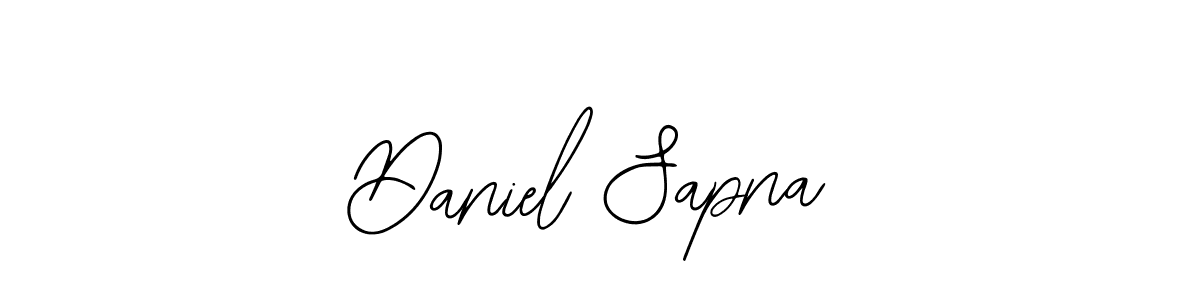 This is the best signature style for the Daniel Sapna name. Also you like these signature font (Bearetta-2O07w). Mix name signature. Daniel Sapna signature style 12 images and pictures png