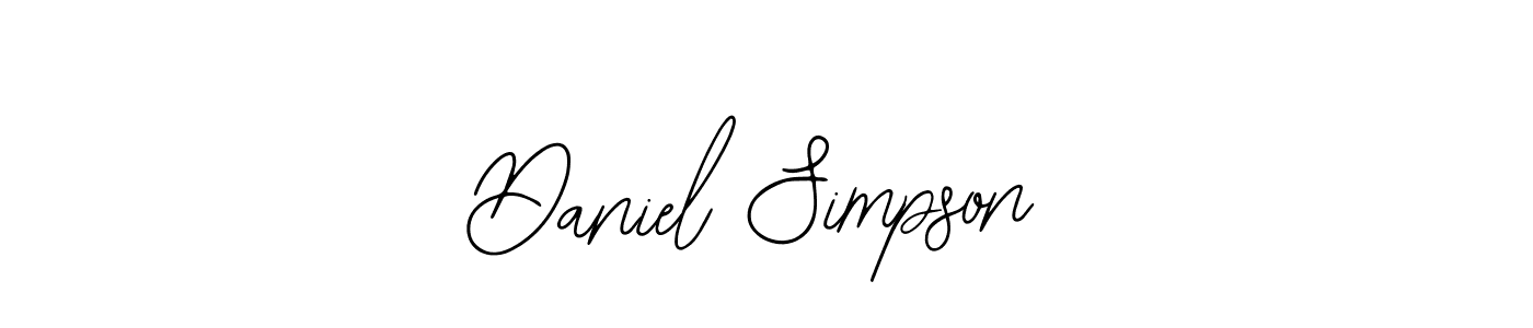 if you are searching for the best signature style for your name Daniel Simpson. so please give up your signature search. here we have designed multiple signature styles  using Bearetta-2O07w. Daniel Simpson signature style 12 images and pictures png