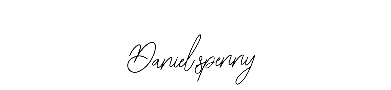 The best way (Bearetta-2O07w) to make a short signature is to pick only two or three words in your name. The name Daniel.spenny include a total of six letters. For converting this name. Daniel.spenny signature style 12 images and pictures png