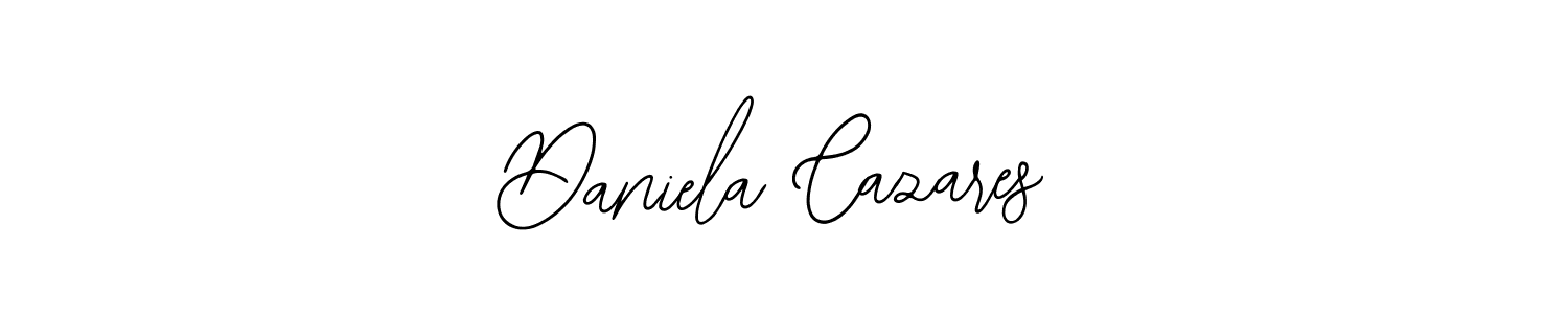 Bearetta-2O07w is a professional signature style that is perfect for those who want to add a touch of class to their signature. It is also a great choice for those who want to make their signature more unique. Get Daniela Cazares name to fancy signature for free. Daniela Cazares signature style 12 images and pictures png