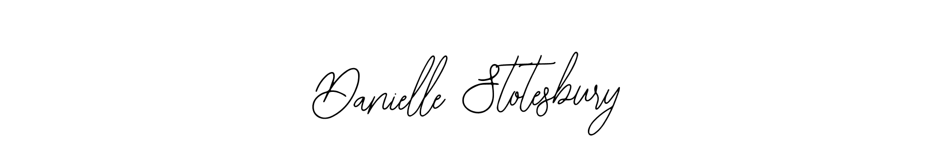 Also You can easily find your signature by using the search form. We will create Danielle Stotesbury name handwritten signature images for you free of cost using Bearetta-2O07w sign style. Danielle Stotesbury signature style 12 images and pictures png