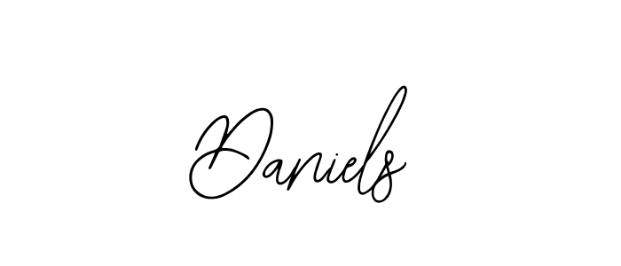 How to make Daniels name signature. Use Bearetta-2O07w style for creating short signs online. This is the latest handwritten sign. Daniels signature style 12 images and pictures png