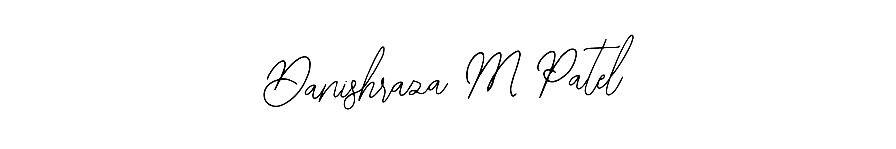 This is the best signature style for the Danishraza M Patel name. Also you like these signature font (Bearetta-2O07w). Mix name signature. Danishraza M Patel signature style 12 images and pictures png