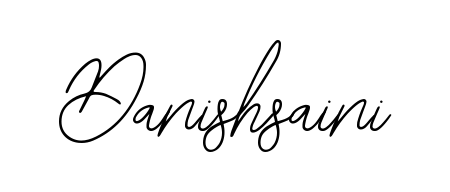 Get an exclusive digital autograph for Danishsaini. The Bearetta-2O07w typeface captures the charm of real penmanship on paper. Danishsaini signature style 12 images and pictures png