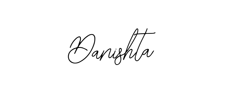 if you are searching for the best signature style for your name Danishta. so please give up your signature search. here we have designed multiple signature styles  using Bearetta-2O07w. Danishta signature style 12 images and pictures png
