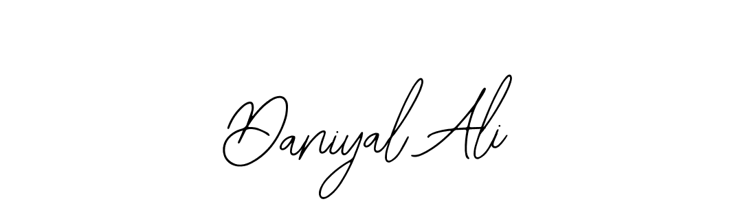 You should practise on your own different ways (Bearetta-2O07w) to write your name (Daniyal Ali) in signature. don't let someone else do it for you. Daniyal Ali signature style 12 images and pictures png