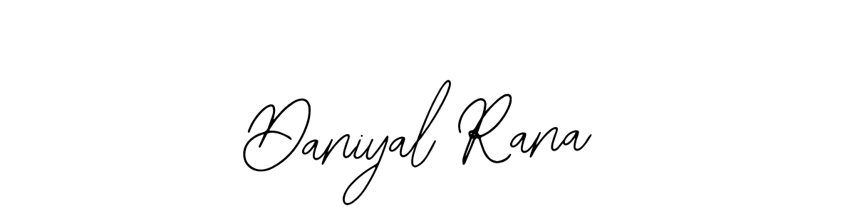 Also You can easily find your signature by using the search form. We will create Daniyal Rana name handwritten signature images for you free of cost using Bearetta-2O07w sign style. Daniyal Rana signature style 12 images and pictures png