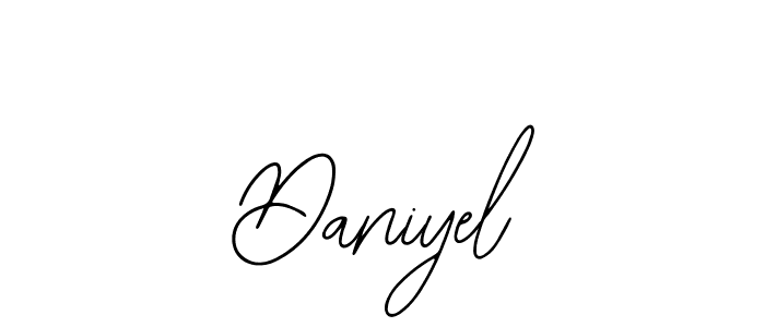Bearetta-2O07w is a professional signature style that is perfect for those who want to add a touch of class to their signature. It is also a great choice for those who want to make their signature more unique. Get Daniyel name to fancy signature for free. Daniyel signature style 12 images and pictures png