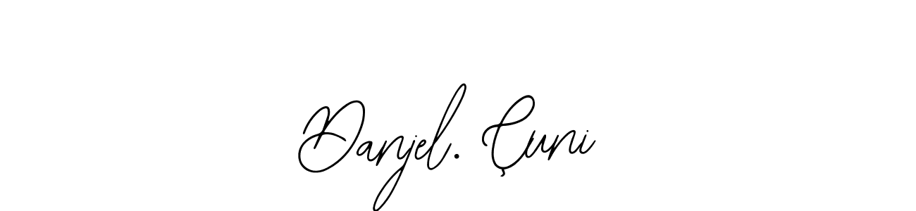 Make a beautiful signature design for name Danjel. Çuni. With this signature (Bearetta-2O07w) style, you can create a handwritten signature for free. Danjel. Çuni signature style 12 images and pictures png