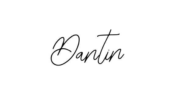 How to make Dantin name signature. Use Bearetta-2O07w style for creating short signs online. This is the latest handwritten sign. Dantin signature style 12 images and pictures png