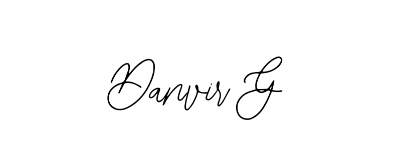 Design your own signature with our free online signature maker. With this signature software, you can create a handwritten (Bearetta-2O07w) signature for name Danvir G. Danvir G signature style 12 images and pictures png