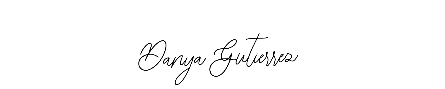 The best way (Bearetta-2O07w) to make a short signature is to pick only two or three words in your name. The name Danya Gutierrez include a total of six letters. For converting this name. Danya Gutierrez signature style 12 images and pictures png