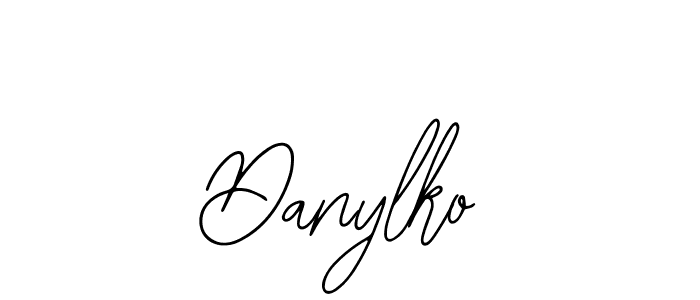 Design your own signature with our free online signature maker. With this signature software, you can create a handwritten (Bearetta-2O07w) signature for name Danylko. Danylko signature style 12 images and pictures png