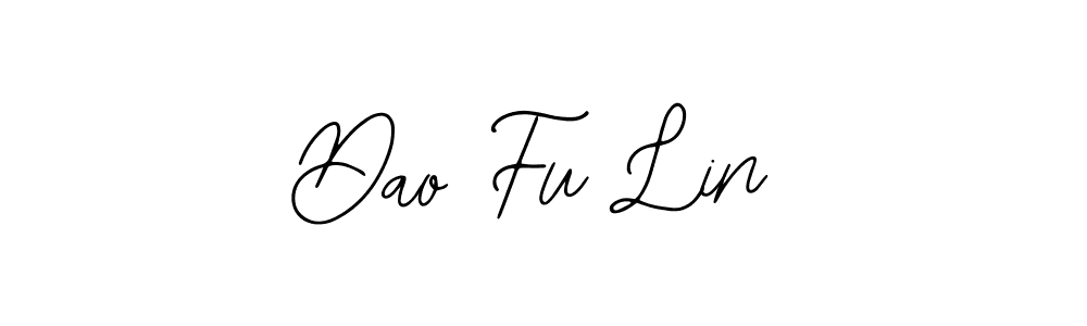 The best way (Bearetta-2O07w) to make a short signature is to pick only two or three words in your name. The name Dao Fu Lin include a total of six letters. For converting this name. Dao Fu Lin signature style 12 images and pictures png