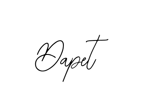 How to Draw Dapet signature style? Bearetta-2O07w is a latest design signature styles for name Dapet. Dapet signature style 12 images and pictures png