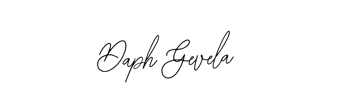 It looks lik you need a new signature style for name Daph Gevela. Design unique handwritten (Bearetta-2O07w) signature with our free signature maker in just a few clicks. Daph Gevela signature style 12 images and pictures png