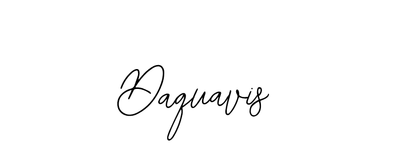 How to make Daquavis signature? Bearetta-2O07w is a professional autograph style. Create handwritten signature for Daquavis name. Daquavis signature style 12 images and pictures png
