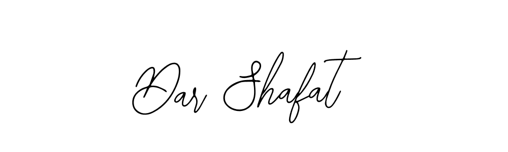 How to make Dar Shafat name signature. Use Bearetta-2O07w style for creating short signs online. This is the latest handwritten sign. Dar Shafat signature style 12 images and pictures png