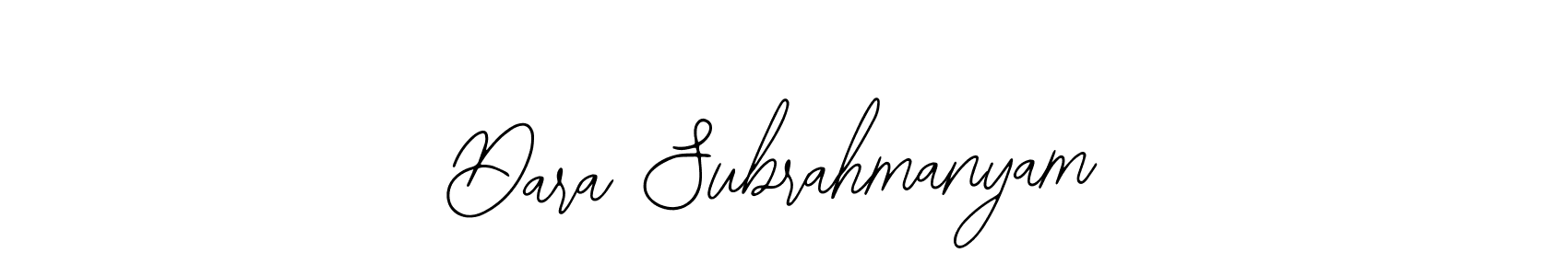 Create a beautiful signature design for name Dara Subrahmanyam. With this signature (Bearetta-2O07w) fonts, you can make a handwritten signature for free. Dara Subrahmanyam signature style 12 images and pictures png