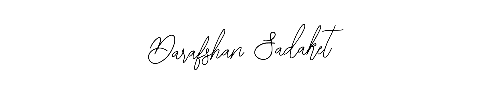 You should practise on your own different ways (Bearetta-2O07w) to write your name (Darafshan Sadaket) in signature. don't let someone else do it for you. Darafshan Sadaket signature style 12 images and pictures png