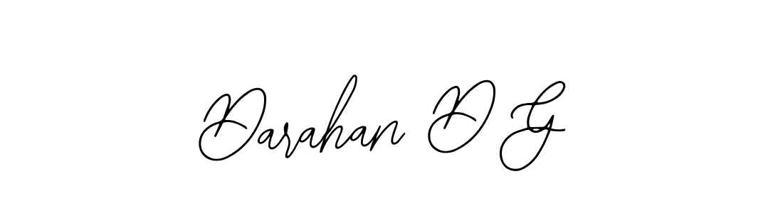 Make a short Darahan D G signature style. Manage your documents anywhere anytime using Bearetta-2O07w. Create and add eSignatures, submit forms, share and send files easily. Darahan D G signature style 12 images and pictures png