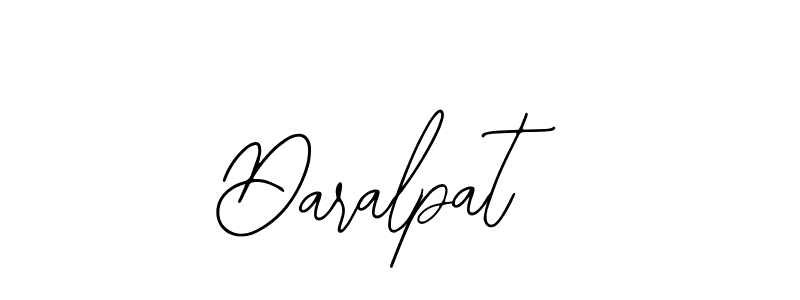 Design your own signature with our free online signature maker. With this signature software, you can create a handwritten (Bearetta-2O07w) signature for name Daralpat. Daralpat signature style 12 images and pictures png