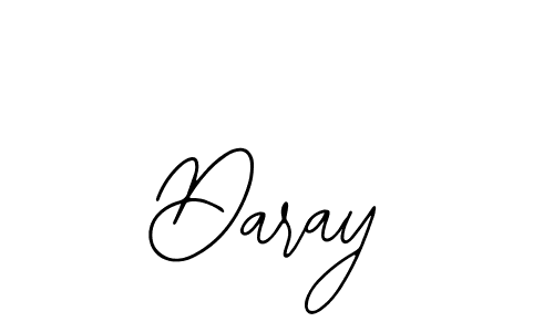 Use a signature maker to create a handwritten signature online. With this signature software, you can design (Bearetta-2O07w) your own signature for name Daray. Daray signature style 12 images and pictures png