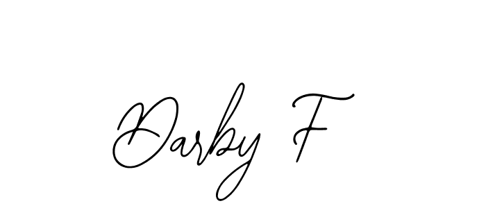 Also You can easily find your signature by using the search form. We will create Darby F name handwritten signature images for you free of cost using Bearetta-2O07w sign style. Darby F signature style 12 images and pictures png