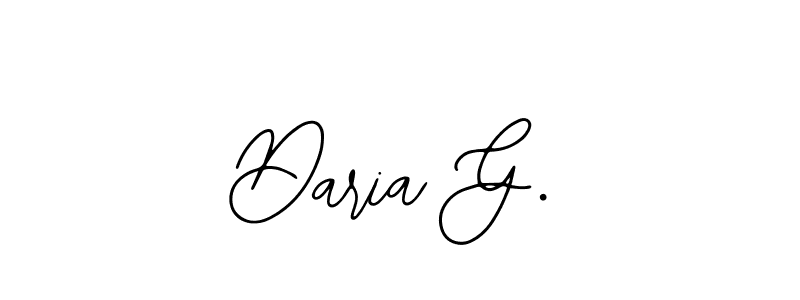 if you are searching for the best signature style for your name Daria G.. so please give up your signature search. here we have designed multiple signature styles  using Bearetta-2O07w. Daria G. signature style 12 images and pictures png